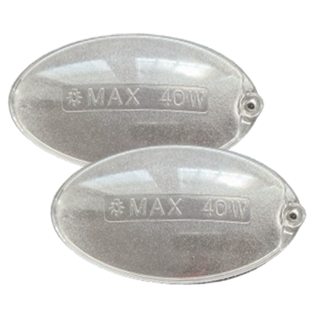 PLAFFONIERA OVALE FABER-ELICA-IKEA 100X54 MM SFUSA