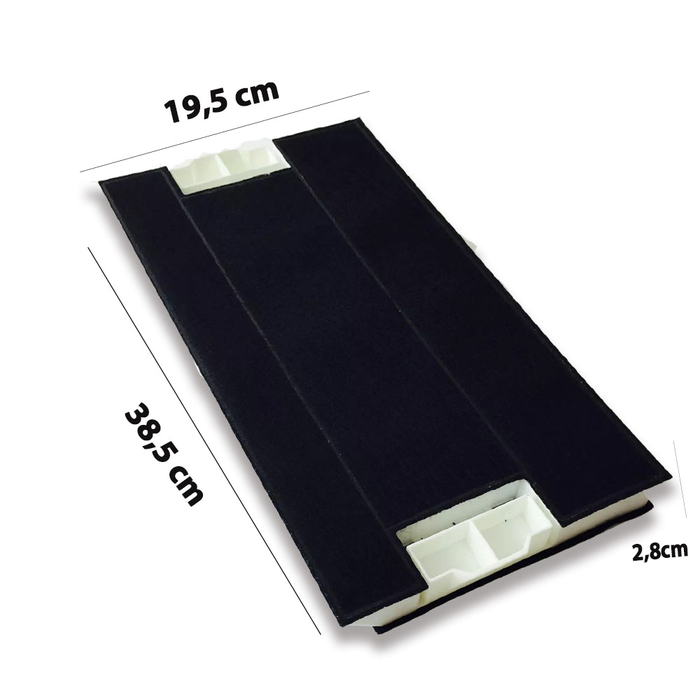 Filtro Carbone Adattabile Bosch-Siemens 385x200mm