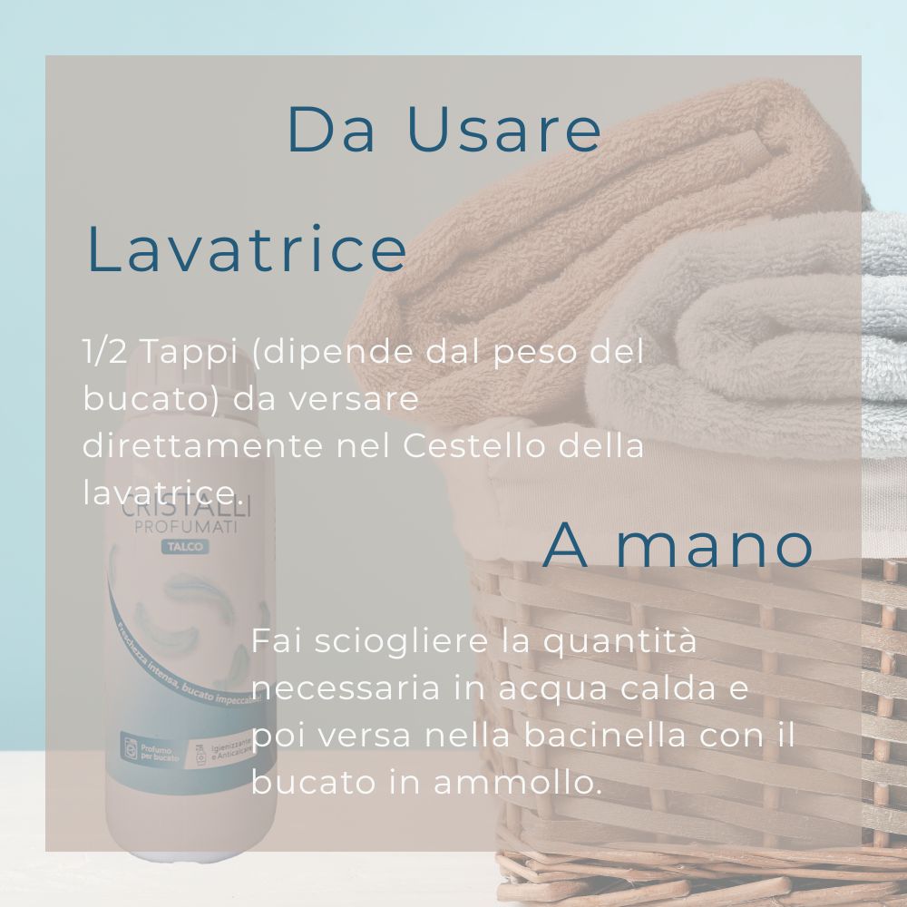 Profumatore Bucato Lavatrice - Talco (500g)