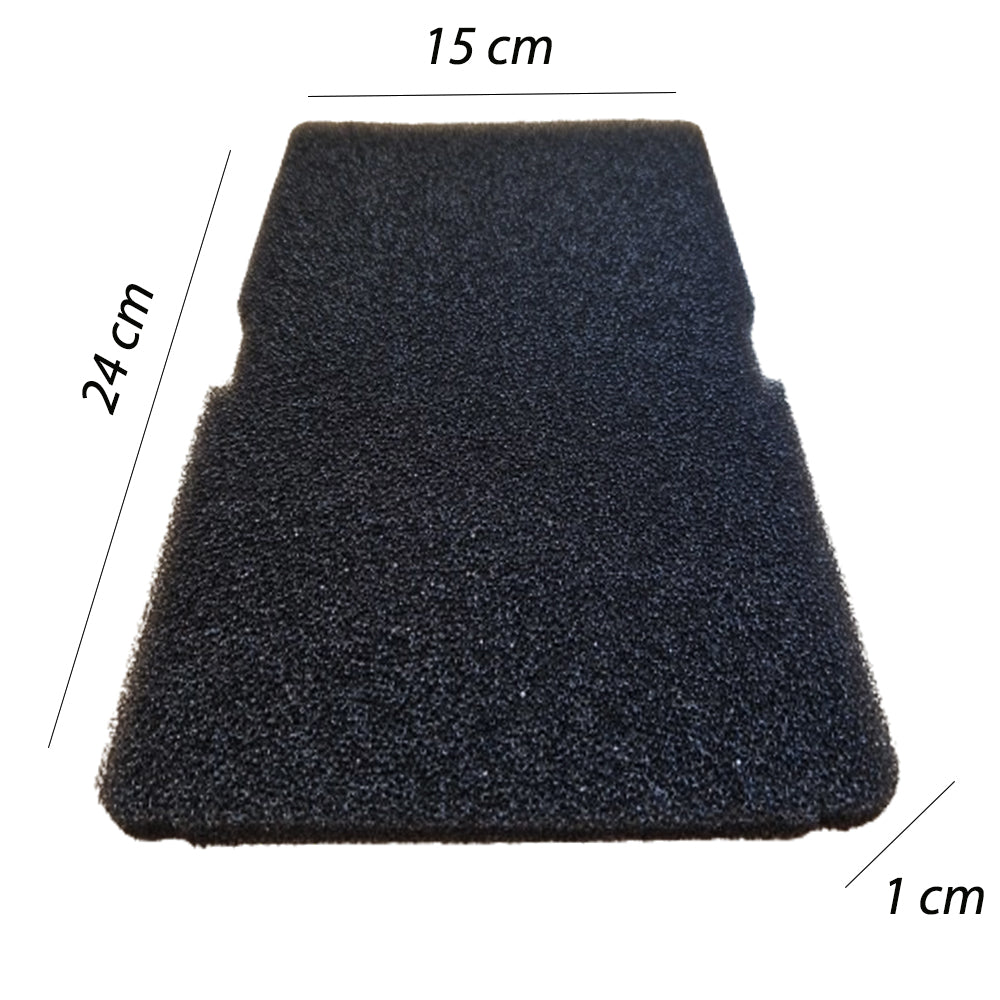 Filtro Aria NERO 30 ppi Spess. 11 mm