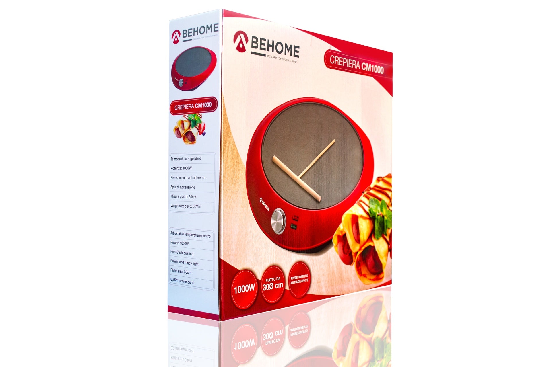 Crepiera elettrica Behome