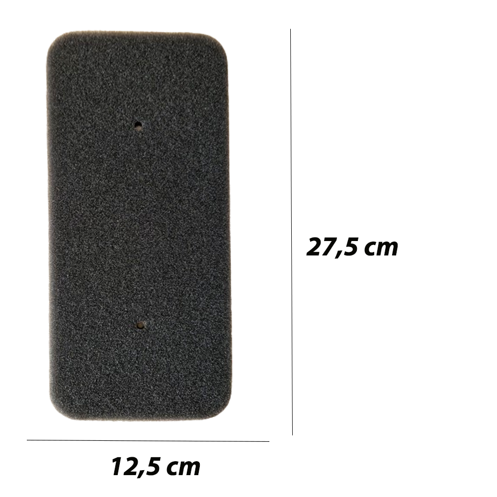 Filtro Aria NERO 45 ppi Spess. 10 mm