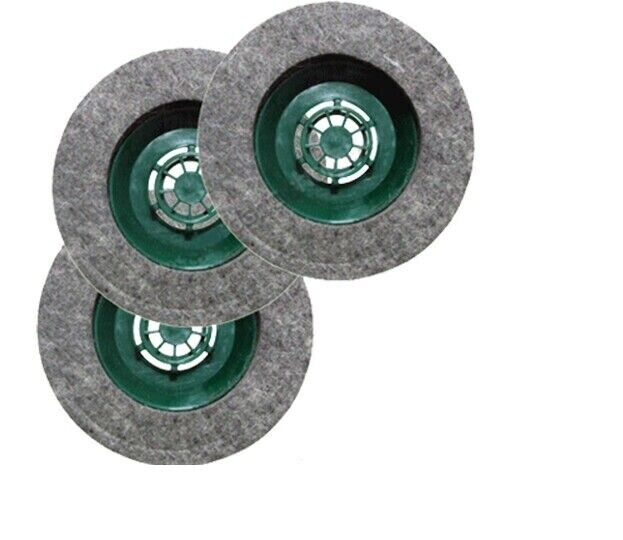 Spazzole feltro 3pz. compatibili