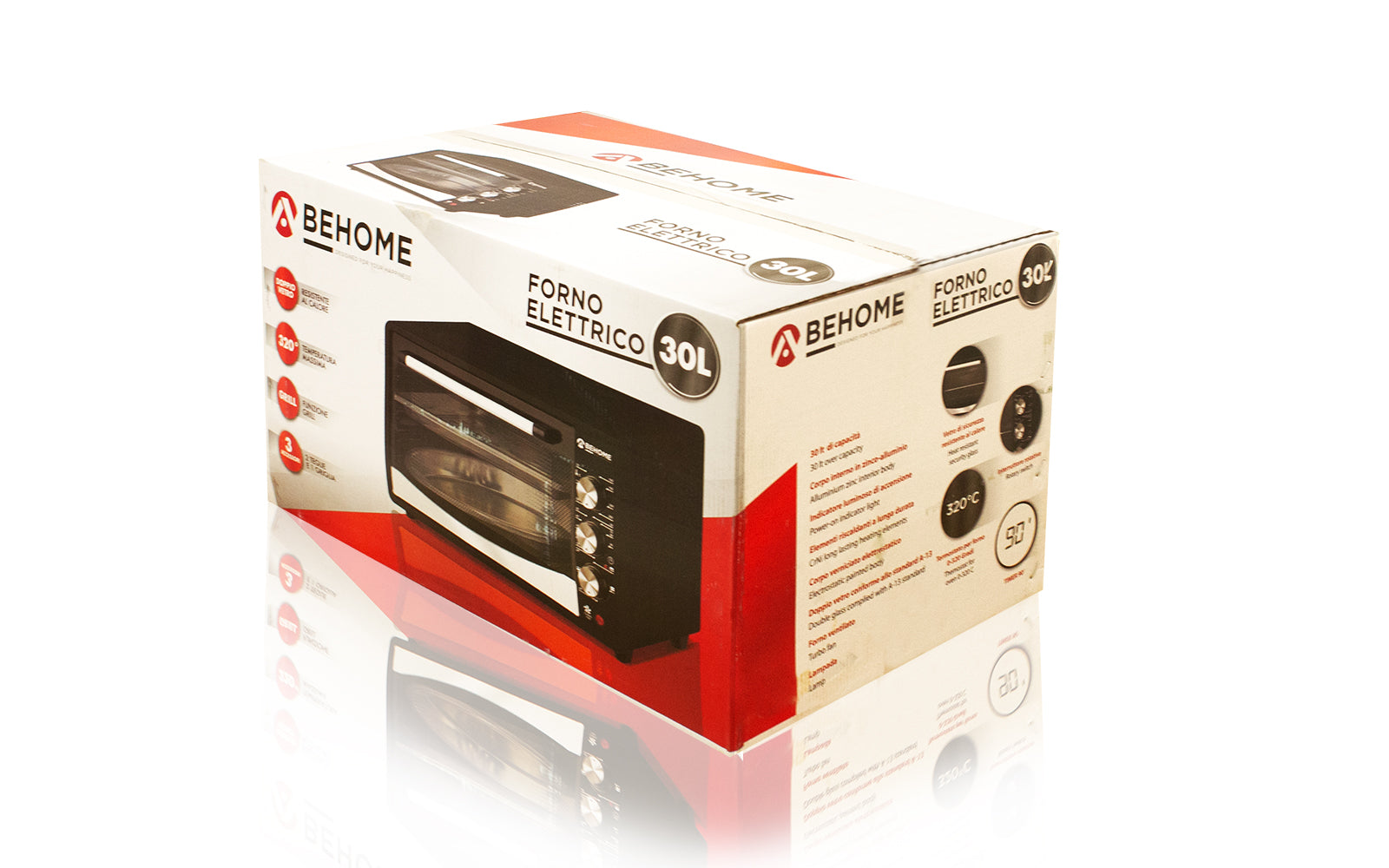 Forno elettrico 30L Behome