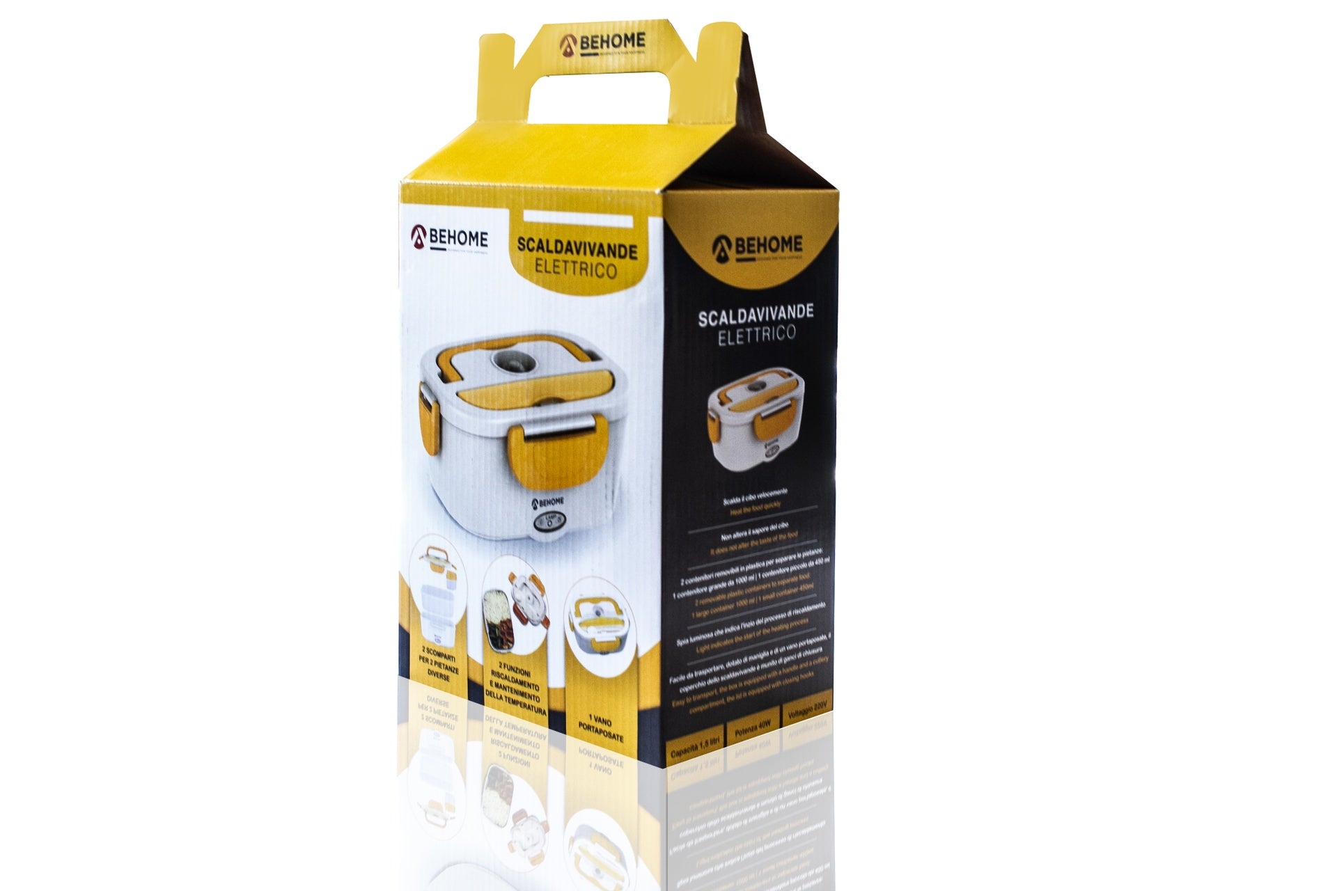 Scaldavivande elettrico Yellow Behome