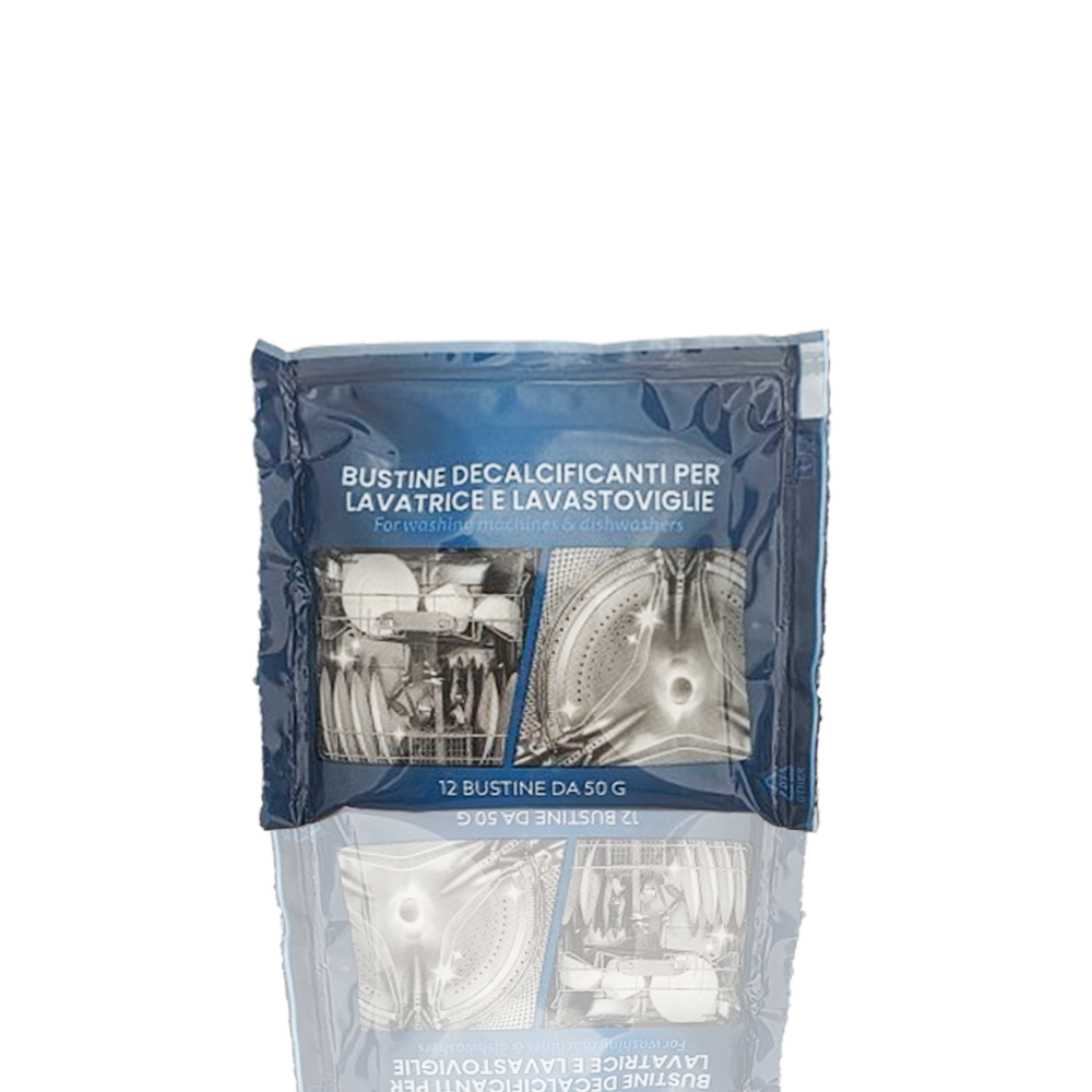 Decalcificante Sgrassante Lavastoviglie 12 bustine da 50gr