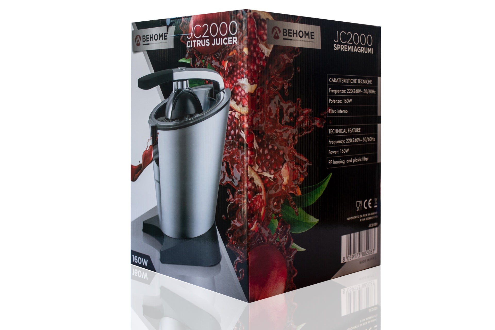 Spremiagrumi professionale Behome