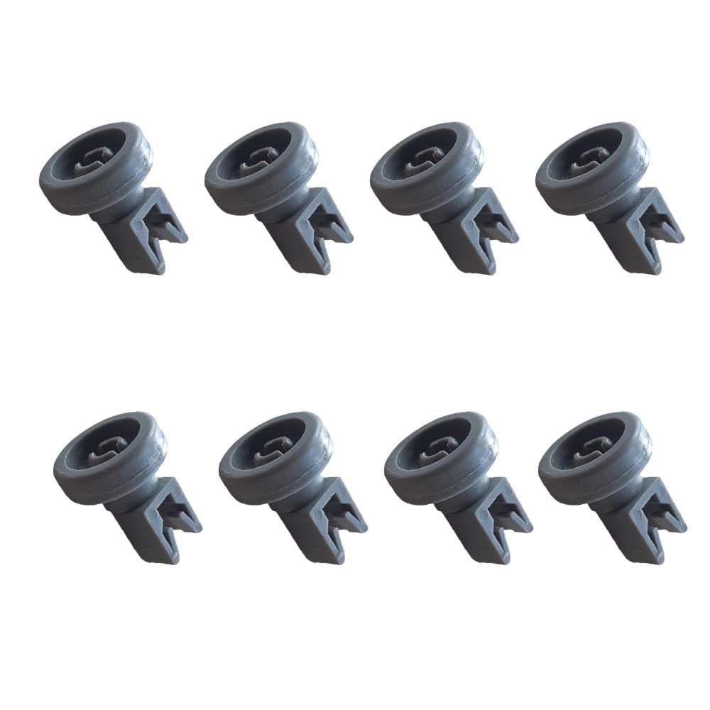 Ruota griglia Cestello lavastoviglie kit 8pcs adattabile Electrolux